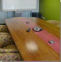 Board Room showing whiteboard and conference facilites